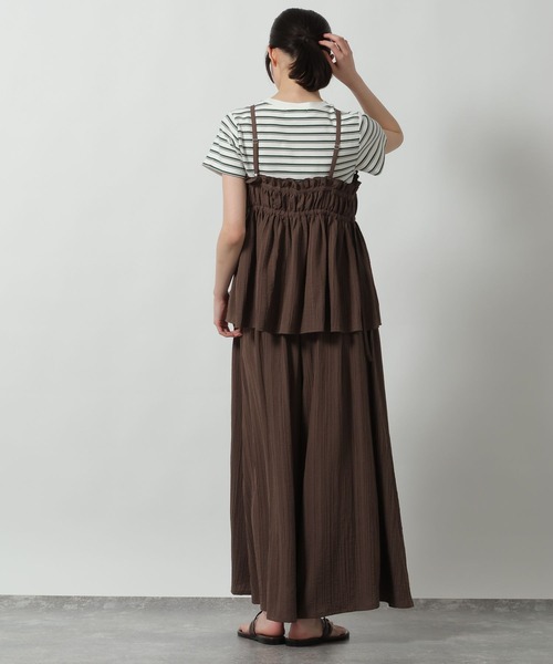 LAKOLE（ラコレ）の「楊柳キャミビスチェ / 657107（キャミソール・レディース・ブラウン/ライトグリーン/チャコール/ブラック・FREE）」の16枚目の写真