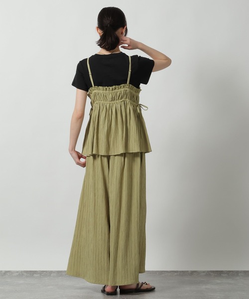 LAKOLE（ラコレ）の「楊柳キャミビスチェ / 657107（キャミソール・レディース・ブラウン/ライトグリーン/チャコール/ブラック・FREE）」の21枚目の写真