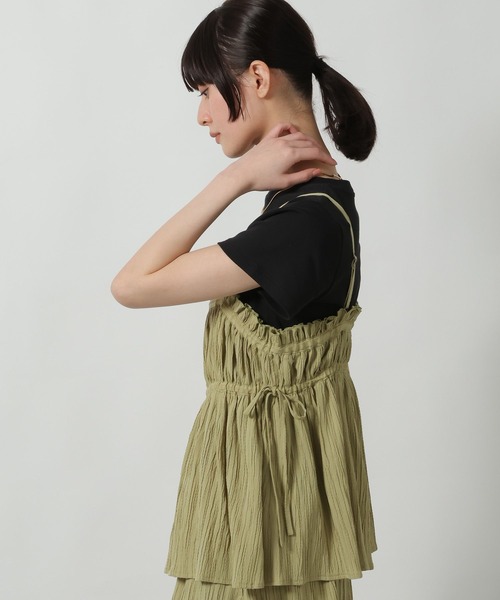 LAKOLE（ラコレ）の「楊柳キャミビスチェ / 657107（キャミソール・レディース・ブラウン/ライトグリーン/チャコール/ブラック・FREE）」の22枚目の写真