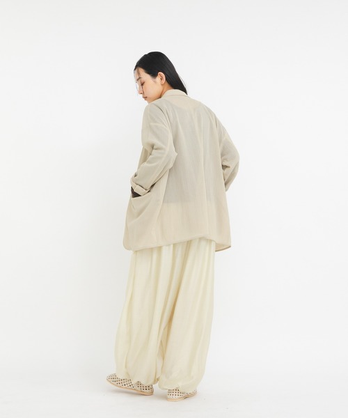 KBF（ケイビーエフ）の「シアーライトテーラードジャケット（その他アウター・レディース・ベージュ/ブラウン/グレー・ONE）」の22枚目の写真