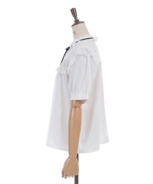 axes femme（アクシーズファム）の「フロントギャザーブラウス（シャツ/ブラウス・レディース・ホワイト/イエロー/ネイビー・FREE）」の10枚目の写真