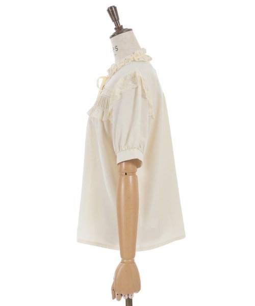 axes femme（アクシーズファム）の「フロントギャザーブラウス（シャツ/ブラウス・レディース・ホワイト/イエロー/ネイビー・FREE）」の18枚目の写真