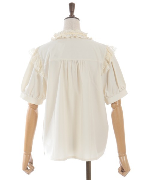 axes femme（アクシーズファム）の「フロントギャザーブラウス（シャツ/ブラウス・レディース・ホワイト/イエロー/ネイビー・FREE）」の19枚目の写真