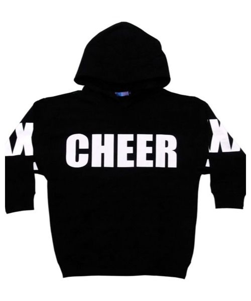 CHEER(チアー)の「ビッグシルエットスウェットパーカー(スウェット・レディース・ブラック/ホワイト・M/S/L)」の13枚目の写真