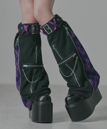 夢展望（ユメテンボウ）の「【クロミ×DML】ベルト付きジップレッグウォーマー【海外発送不可】（レッグウォーマー）」