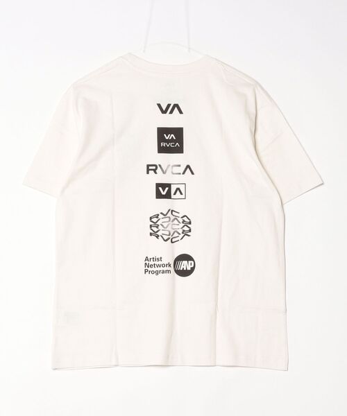 RVCA(ルーカ)の「ルーカ RVCA アウトドアカジュアル 半袖Tシャツ ALL RVCA SS(Tシャツ/カットソー・メンズ・アイボリー/ダークグレー・S/M/L)」の3枚目の写真