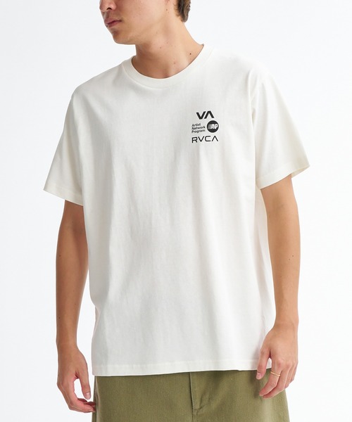 RVCA(ルーカ)の「ルーカ RVCA アウトドアカジュアル 半袖Tシャツ ALL RVCA SS(Tシャツ/カットソー・メンズ・アイボリー/ダークグレー・S/M/L)」の10枚目の写真