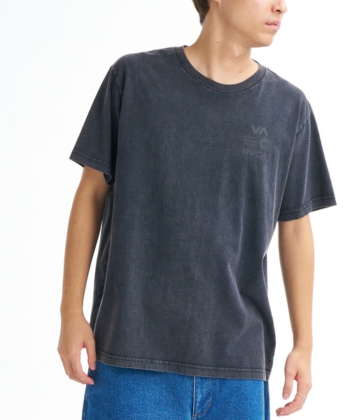 RVCA(ルーカ)の「ルーカ RVCA アウトドアカジュアル 半袖Tシャツ ALL RVCA SS(Tシャツ/カットソー・メンズ・アイボリー/ダークグレー・S/M/L)」の9枚目の写真