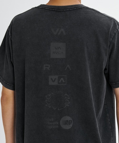 RVCA(ルーカ)の「ルーカ RVCA アウトドアカジュアル 半袖Tシャツ ALL RVCA SS(Tシャツ/カットソー・メンズ・アイボリー/ダークグレー・S/M/L)」の7枚目の写真