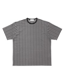 Supima Jacquard Border S/S Tee
