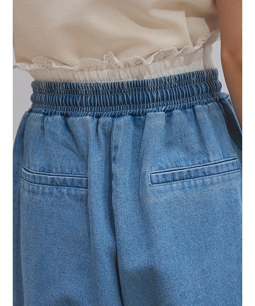 SNIDEL(スナイデル)の「バリエウエストレイヤードパンツ(その他パンツ・レディース・ピンク/グレー/ブルー/ライトブルー・0/1)」の10枚目の写真