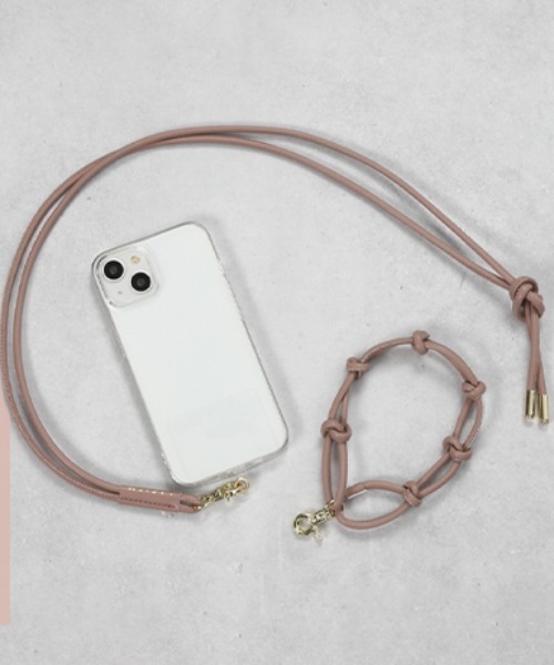 セール】スマホ ストラップ ショルダー 斜めがけ 首かけ レザー スマホ