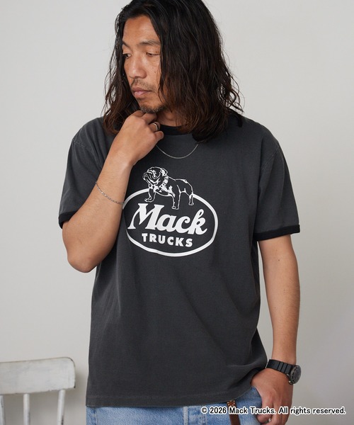 GOOD ROCK SPEED(グッドロックスピード)の「GOOD ROCK SPEED/グッドロックスピード BULLDOG LOGO RINGER T-SHIRT 半袖Tシャツ 2026年春夏春服 夏服(Tシャツ/カットソー・メンズ・チャコールグレー・M/L/XL)」の13枚目の写真
