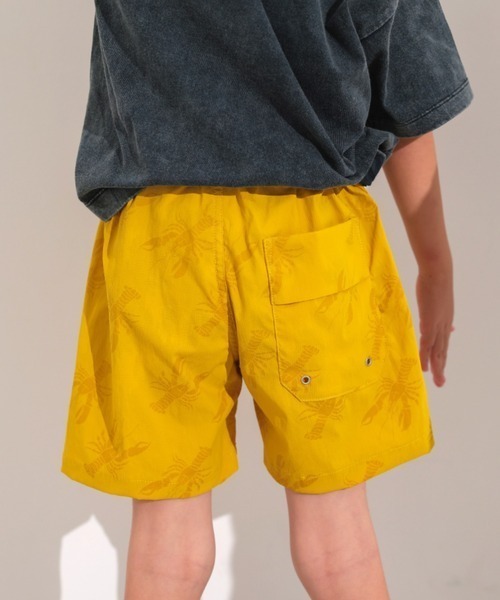 Ocean&Ground（オーシャン&グラウンド）の「【水陸両用/撥水加工】アクアプリントショーツ（その他パンツ・キッズ・マスタード/ダークブルー・90/80/130/120/110/100/95/140）」の6枚目の写真
