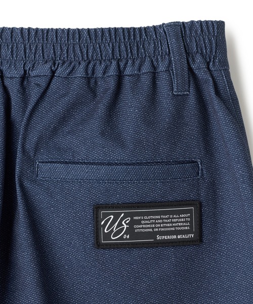 UNION STATION(ユニオンステーション)の「ドットメッシュプリントハーフパンツ<ストレッチ・軽量・ハンドウォッシャブル・通気性>(その他パンツ・メンズ・ブラック/ネイビー/ライトグレー・L/M)」の15枚目の写真