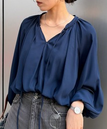Ameri（アメリ）の「MEDI AIRY SHORT BALLOON BLOUSE（シャツ/ブラウス）」