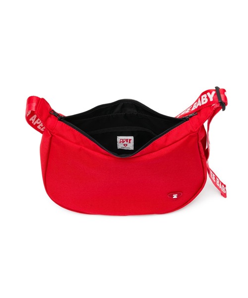 A BATHING APE（アベイシングエイプ）の「HEART BADGE CROSSBODY MINI BAG #2（ショルダーバッグ・レディース・ブルー/レッド/ブラック・FREE）」の15枚目の写真