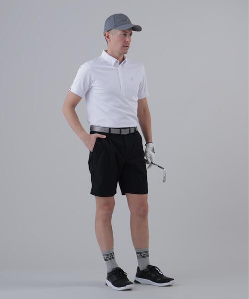 St ANDREWS(セントアンドリュース)の「【St ANDREWS】【ストレッチ】ドビーサッカーショートパンツ (MENS)(その他パンツ・メンズ・ブラック/ホワイト・M/L/LL1)」の4枚目の写真