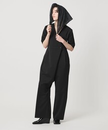 MARW UNITED ARROWS＞フロントジップ Vネック オールインワン（つなぎ