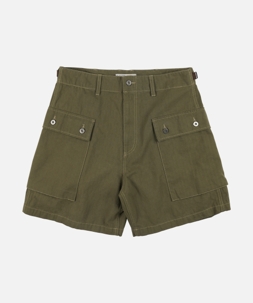 RRL USMC P-44キャンバスカーゴモンキーショーツ ダブルアールエル　黒 USMC P44 MONKEY SHORTS _ OLIVE（その他パンツ）｜FRIZMWORKS（フ