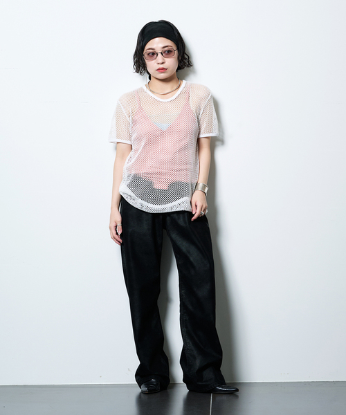 Lee(リー)の「LEE 別注 FAUX LEATHER パンツ(その他パンツ・レディース・ブラウン/ブラック・MEDIUM/SMALL/X-SMALL)」の14枚目の写真