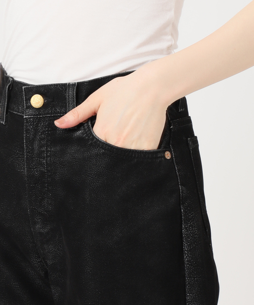 Lee(リー)の「LEE 別注 FAUX LEATHER パンツ(その他パンツ・レディース・ブラウン/ブラック・MEDIUM/SMALL/X-SMALL)」の20枚目の写真