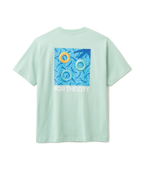 FTC(エフティーシー)の「SWIM RING TEE(Tシャツ/カットソー・メンズ・ブラック/ホワイト/アクア・LARGE/X-LARGE/SMALL/MEDIUM)」の6枚目の写真