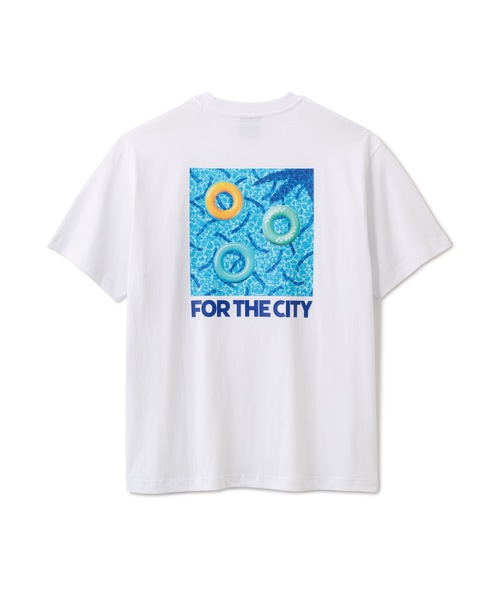 FTC(エフティーシー)の「SWIM RING TEE(Tシャツ/カットソー・メンズ・ブラック/ホワイト/アクア・LARGE/X-LARGE/SMALL/MEDIUM)」の4枚目の写真