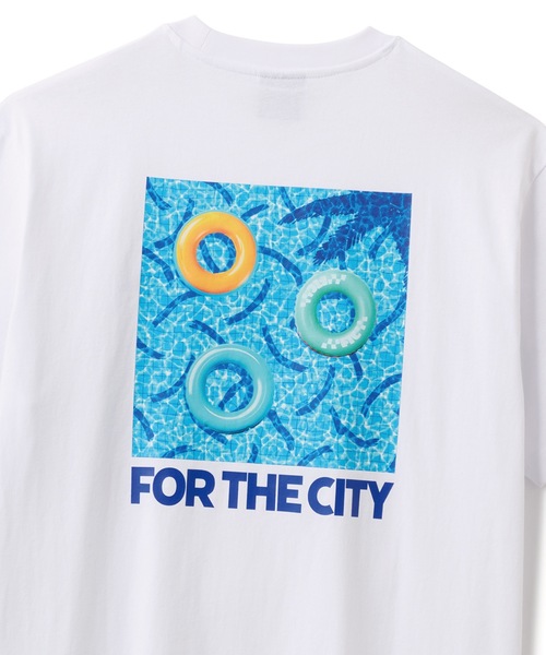 FTC(エフティーシー)の「SWIM RING TEE(Tシャツ/カットソー・メンズ・ブラック/ホワイト/アクア・LARGE/X-LARGE/SMALL/MEDIUM)」の8枚目の写真