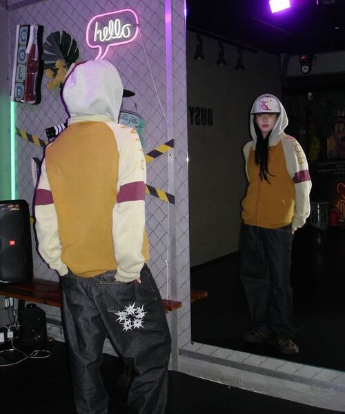 ERSCO（イーアルエスコ）の「ガシロゴレギュラーパンツ_ブラック（デニムパンツ・レディース・その他・1/2/3）」の15枚目の写真