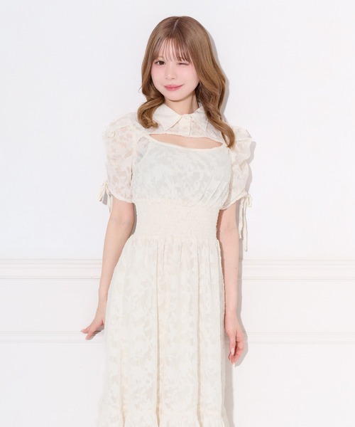 apres jour（アプレジュール）の「アソート柄フロントオープンワンピース（ワンピース・レディース・ピンク/ホワイト系その他/ブラウン系その他/ライトブルー/アイボリー・SMALL/X-LARGE/MEDIUM）」の7枚目の写真