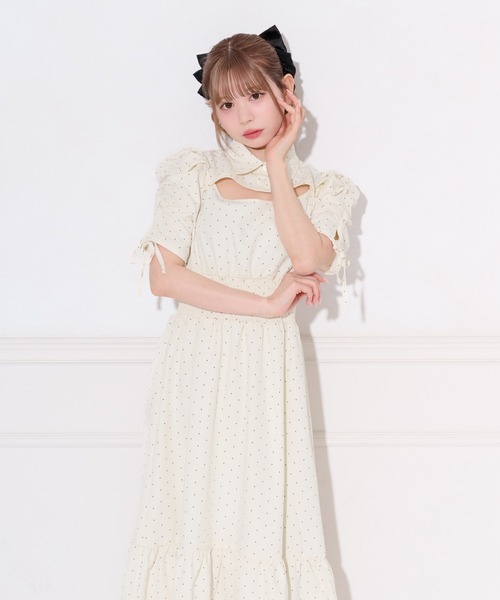 apres jour（アプレジュール）の「アソート柄フロントオープンワンピース（ワンピース・レディース・ピンク/ホワイト系その他/ブラウン系その他/ライトブルー/アイボリー・SMALL/X-LARGE/MEDIUM）」の10枚目の写真