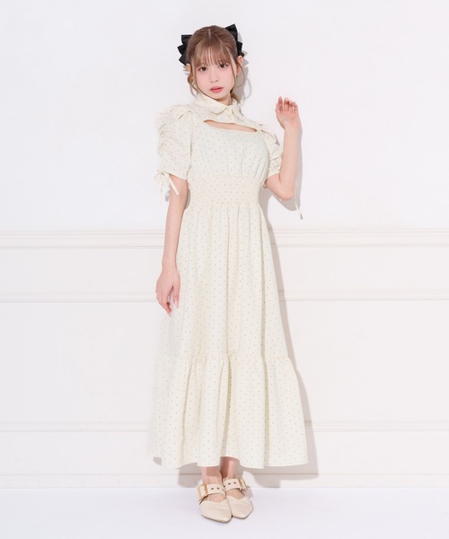 apres jour（アプレジュール）の「アソート柄フロントオープンワンピース（ワンピース・レディース・ピンク/ホワイト系その他/ブラウン系その他/ライトブルー/アイボリー・SMALL/X-LARGE/MEDIUM）」の11枚目の写真