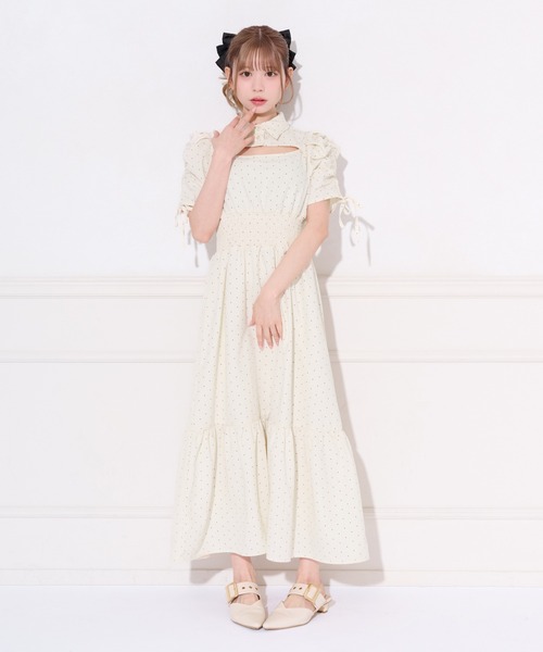 apres jour（アプレジュール）の「アソート柄フロントオープンワンピース（ワンピース・レディース・ピンク/ホワイト系その他/ブラウン系その他/ライトブルー/アイボリー・SMALL/X-LARGE/MEDIUM）」の12枚目の写真