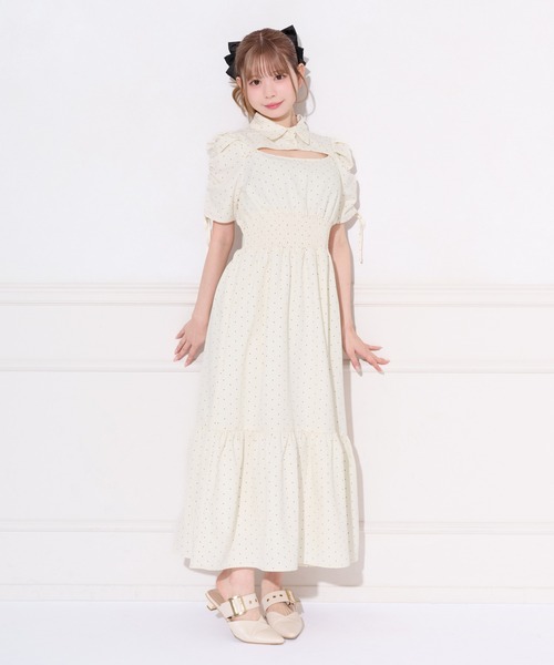apres jour（アプレジュール）の「アソート柄フロントオープンワンピース（ワンピース・レディース・ピンク/ホワイト系その他/ブラウン系その他/ライトブルー/アイボリー・SMALL/X-LARGE/MEDIUM）」の13枚目の写真
