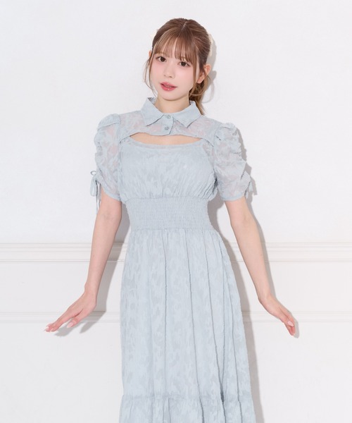 apres jour（アプレジュール）の「アソート柄フロントオープンワンピース（ワンピース・レディース・ピンク/ホワイト系その他/ブラウン系その他/ライトブルー/アイボリー・SMALL/X-LARGE/MEDIUM）」の19枚目の写真