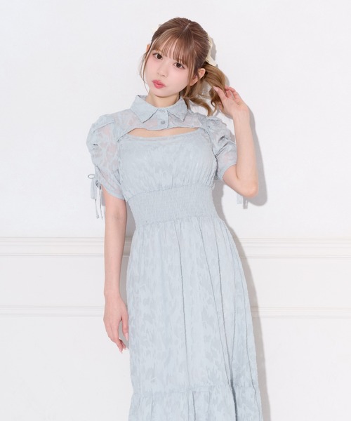 apres jour（アプレジュール）の「アソート柄フロントオープンワンピース（ワンピース・レディース・ピンク/ホワイト系その他/ブラウン系その他/ライトブルー/アイボリー・SMALL/X-LARGE/MEDIUM）」の20枚目の写真