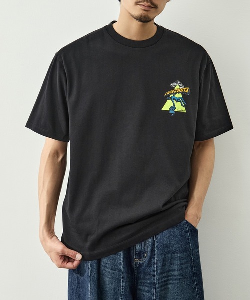LOOSE JOINTS(ルーズジョインツ)の「【LOOSE JOINTS/ルーズジョインツ】別注 S/S TEE(Tシャツ/カットソー・メンズ・ブラック/ホワイト・L/M/S)」の11枚目の写真