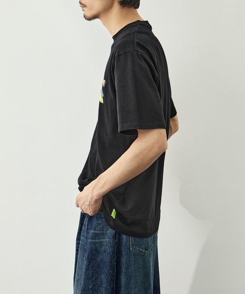 LOOSE JOINTS(ルーズジョインツ)の「【LOOSE JOINTS/ルーズジョインツ】別注 S/S TEE(Tシャツ/カットソー・メンズ・ブラック/ホワイト・L/M/S)」の12枚目の写真