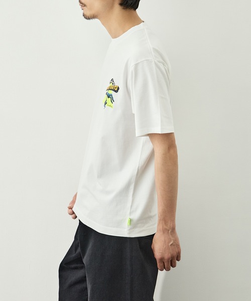 LOOSE JOINTS(ルーズジョインツ)の「【LOOSE JOINTS/ルーズジョインツ】別注 S/S TEE(Tシャツ/カットソー・メンズ・ブラック/ホワイト・L/M/S)」の9枚目の写真