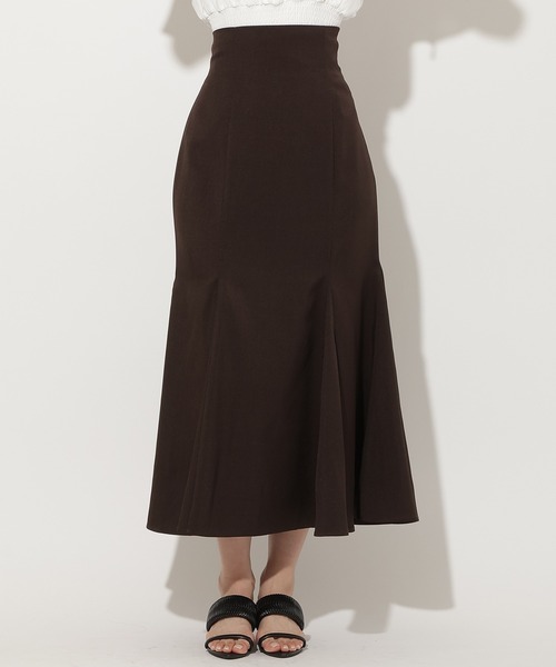 AND COUTURE(アンドクチュール)の「レースアップマーメイドスカート(スカート・レディース・グレー/ベージュ/ダークブラウン・SMALL/MEDIUM)」の10枚目の写真