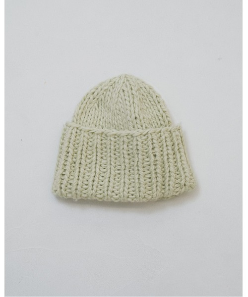 TODAYFUL(トゥデイフル)の「Lowgauge Hand Beanie(ニットキャップ/ビーニー・レディース・ブラック/チョコ/ラベンダー/サンドベージュ/ライトグリーン・FREE)」の19枚目の写真