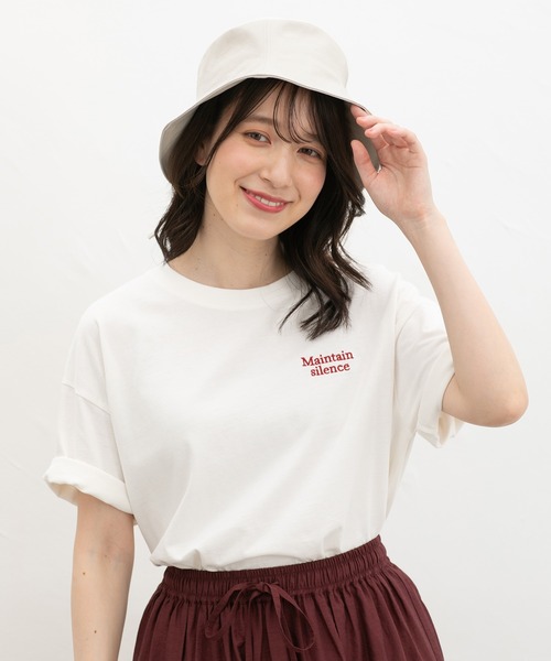Honeys(ハニーズ)の「後ろリボンバケットハット(ハット・レディース・ライトベージュ/ブラウン/ブラック・FREE)」の12枚目の写真