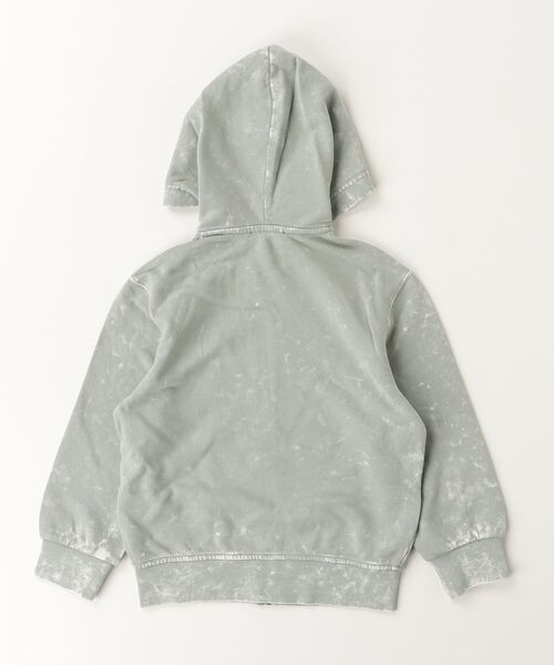 DIESEL(ディーゼル)の「キッズ ジップアップパーカー SMALY(パーカー・キッズ・グレー・14Y/12Y/16Y/8Y/6Y/10Y/4Y)」の2枚目の写真