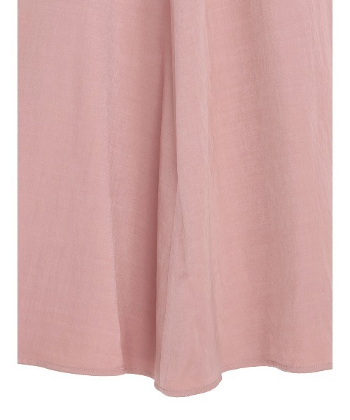 Ameri(アメリ)の「MEDI SILKY GLOW FLARE SKIRT(スカート・レディース・ピンク/ブラウン/ネイビー・MEDIUM/SMALL)」の16枚目の写真