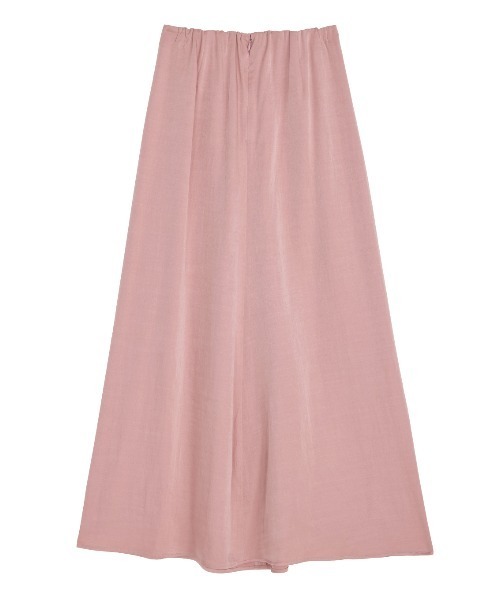 Ameri(アメリ)の「MEDI SILKY GLOW FLARE SKIRT(スカート・レディース・ピンク/ブラウン/ネイビー・MEDIUM/SMALL)」の15枚目の写真