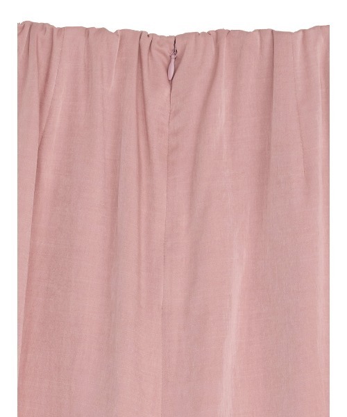 Ameri(アメリ)の「MEDI SILKY GLOW FLARE SKIRT(スカート・レディース・ピンク/ブラウン/ネイビー・MEDIUM/SMALL)」の14枚目の写真