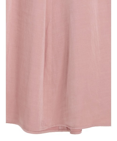 Ameri(アメリ)の「MEDI SILKY GLOW FLARE SKIRT(スカート・レディース・ピンク/ブラウン/ネイビー・MEDIUM/SMALL)」の13枚目の写真