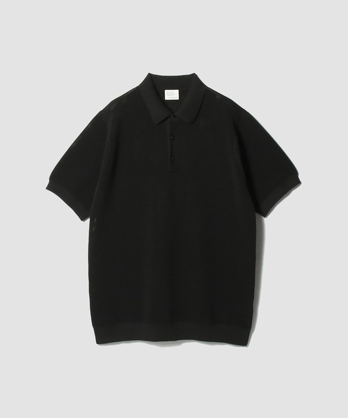 ESTNATION(エストネーション)の「ESTNATION / ストレッチ コットンメッシュ ポロシャツ(ポロシャツ・メンズ・ネイビー/ブラック/コーラル・MEDIUM/LARGE/X-LARGE)」の17枚目の写真