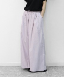 WEB限定商品 シャーベットカラー ワイドパンツ 【接触冷感ハイツイストコットン使用】 SHERBET COLOR WIDE PANTS